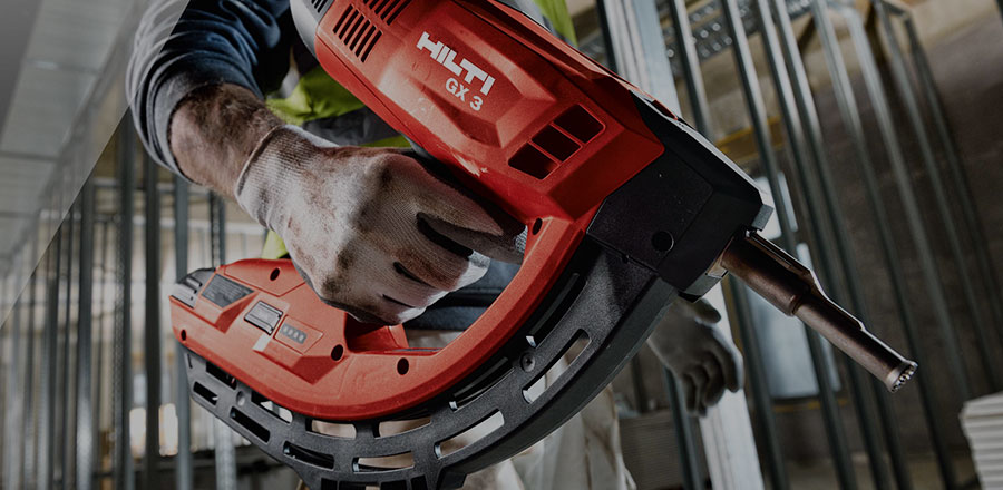 Image of Hilti Power Tools in use, sold by Clares