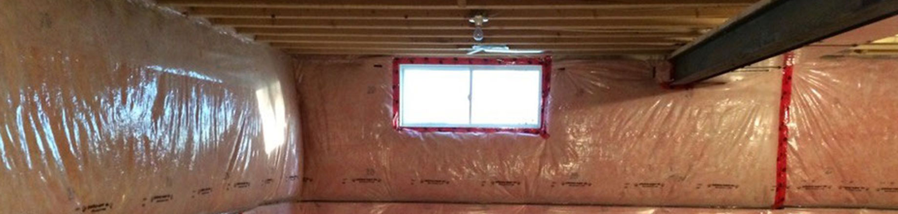 Image of basement blanket insulation, sold by Clares