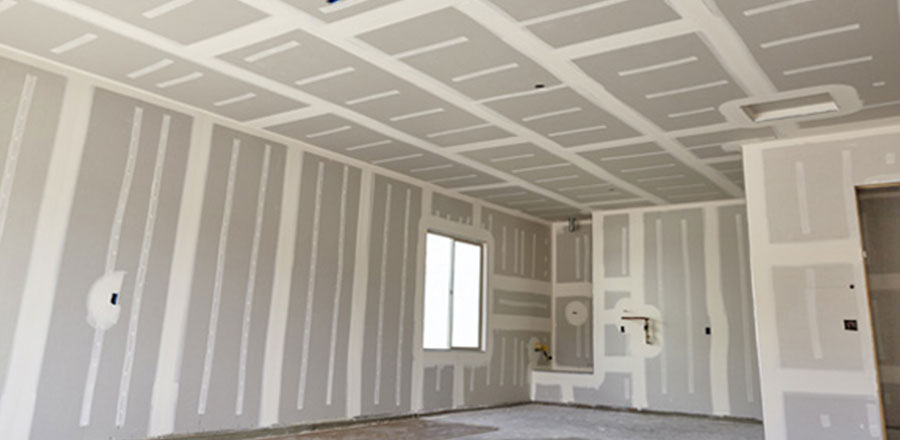 An image of ceiling drywall, part of a product line sold by Clares