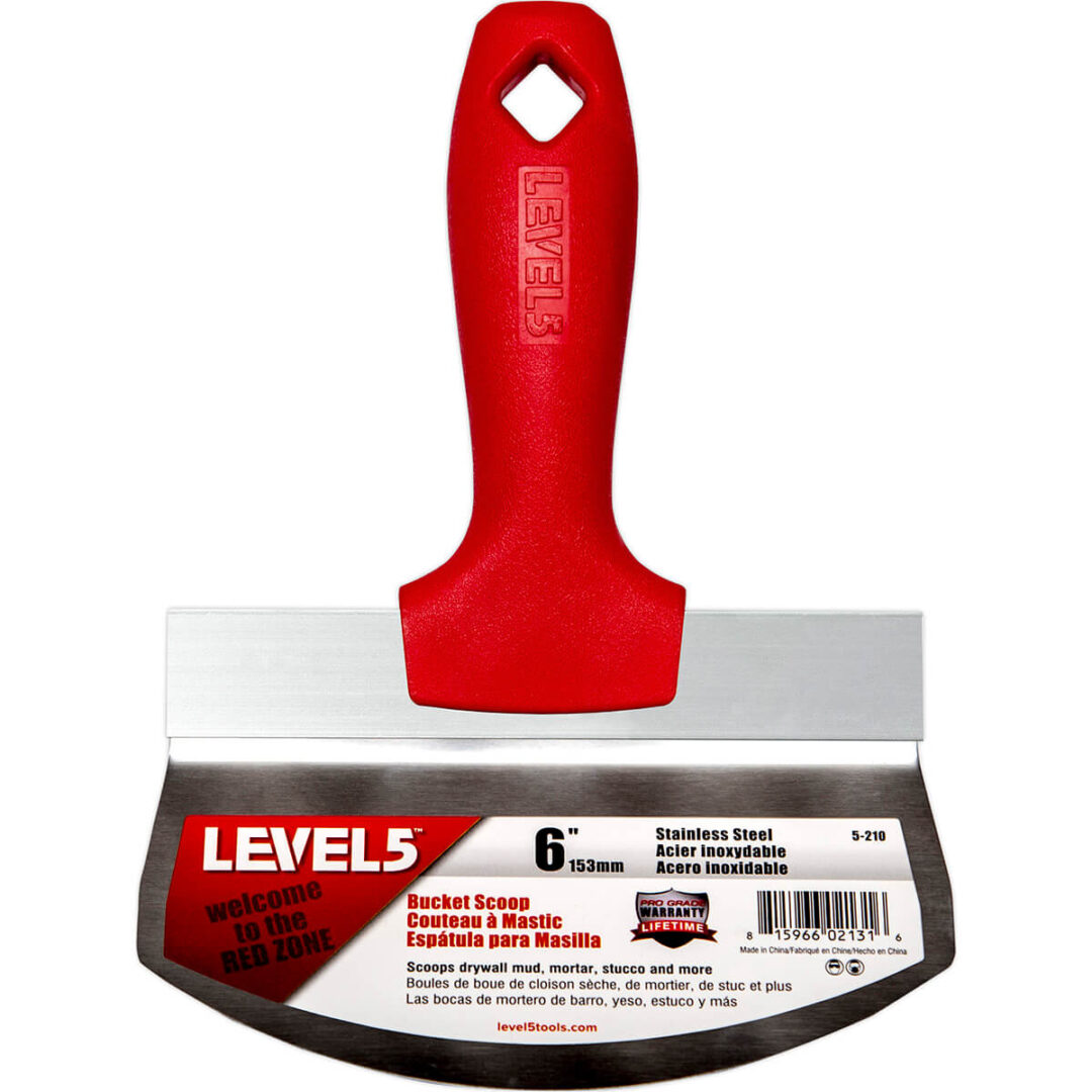 Level 5 6"SS Bucket Scoop Clare Interiors