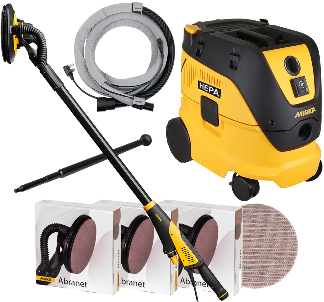 Mirka 9" LEROS Complete Dustless Sanding System Clare Interiors